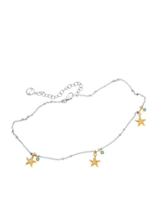 Xrisokosmima Fußarmband aus Silber Xrisokosmima Fußarmband aus Silber