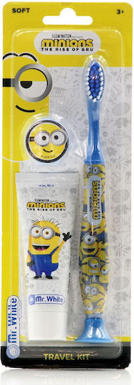 Ino Plus Children's Toothpaste Set with Toothbrush for 3+ Years 3 Pieces