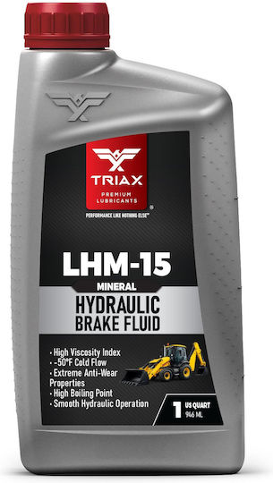 Triax Ulei Frâne Hidraulice LHM15 JCB CAT Komatsu 946 ml