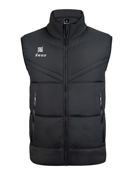 Без Ръкав 3 в 1 Зимно Яке Puffer Черно