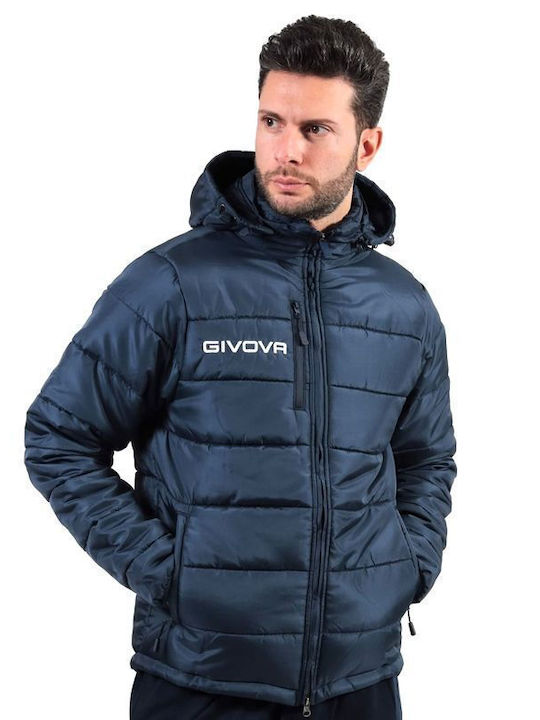 Herren Jacken Prime Winter Puffer Winddicht Dunkelblau