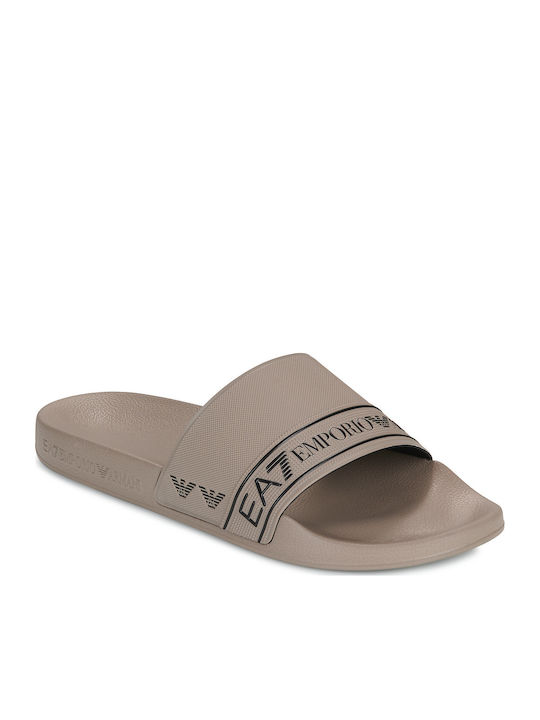 Emporio Armani Men's Flip Flops Beige