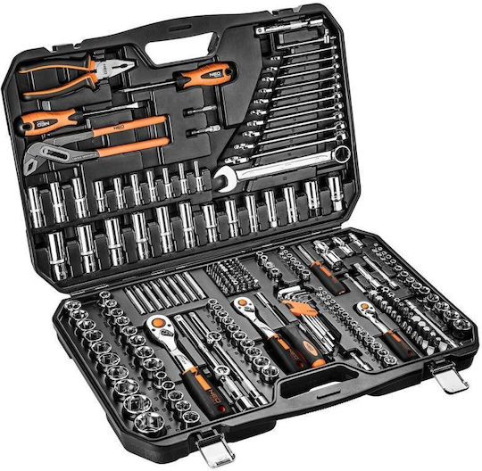 Neo Tools Werkzeugkoffer mit 233 Werkzeugen