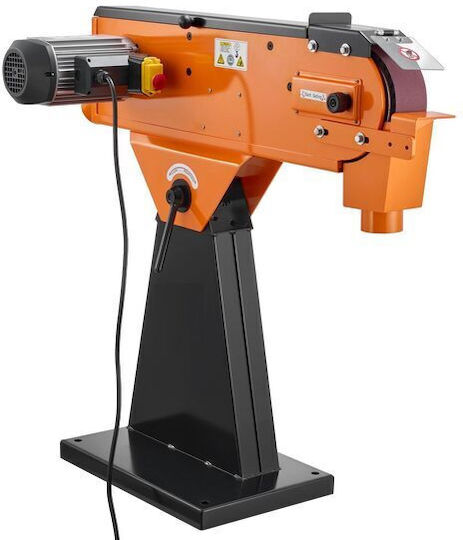 Șlefuitor cu Bandă Profesional 76x2007 Mm 2100 W 900 Rpm Unghi Reglabil de la 0° la 45° Port de Colectare a Prafului