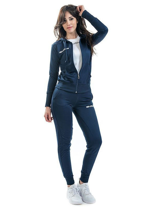 Tuta Σετ Φόρμας Navy Blue