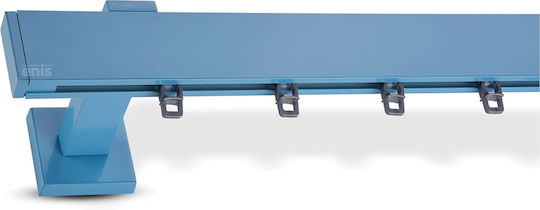 Enis by Domus Enis by Domus Doppelter Metallischer Vorhangschienen in Hellblau Farbe 200cm