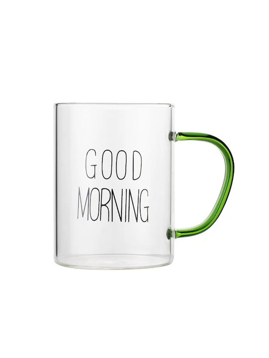 TnS Cană Din Sticlă Transparentă