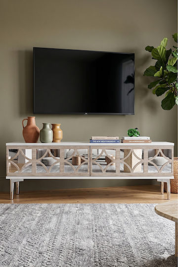 Έπιπλο TV Επιδαπέδιο Γκρι 120x30x41εκ. Έπιπλο TV Επιδαπέδιο Γκρι 120x30x41εκ.