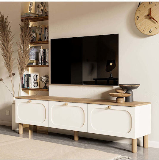 SteweHome TV-Ständer Gelb M180xT35xH50cm