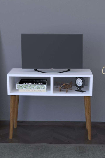 Stand TV Alb L72xA30xÎ60cm