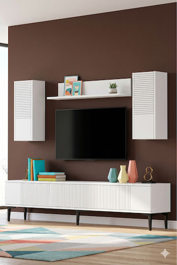 Compoziție pentru Living Gri cu Iluminare