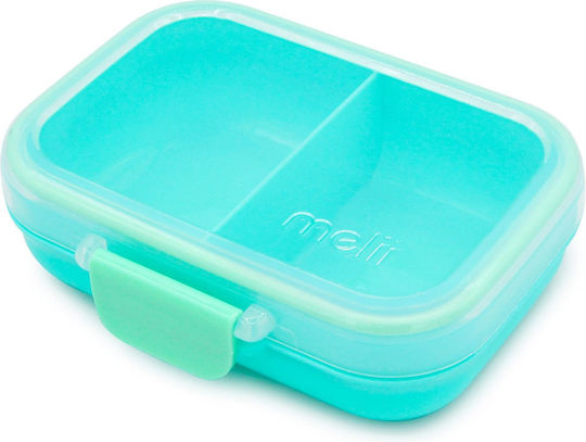 Snack Bento 576ml Albastru-mentă Melii Mel27410