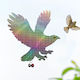 Bird Repellent Pigeons Eagle 2 Bells M40xY30cm Reflective Polyester Film
