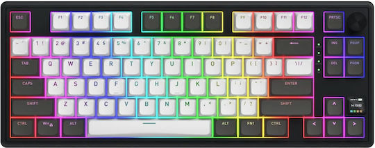 HATOR Skyfall Pro Wireless 80 Ασύρματο Gaming Μηχανικό Πληκτρολόγιο Tenkeyless με Custom διακόπτες και RGB φωτισμό (International English)