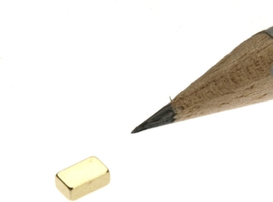 Rectangular Magnet 5x3x2mm Neodymium Traction Force 550gr