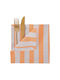 Butlers Küchentuch aus 100% Baumwolle in Orange Farbe 42x42cm