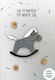 Greeting Card Detachable Magnetic Figure "For Your Baby's Baptism" Horse Joy Brand