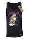 Men's Sleeveless Metallica T-shirt Takeposition Black