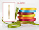 Set Satin Ribbon Beige 25m 10pcs