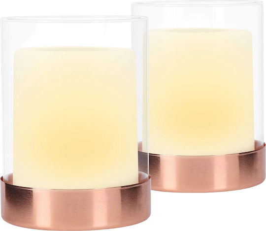 Navaris Set of 2 Solar Light Lanterns with Motion Sensor IP44