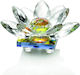 Glass Wedding Favor Water Lily 6x3 5pcs