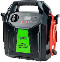 JBM Φορητός Εκκινητής Μπαταρίας 3000A 12/24V