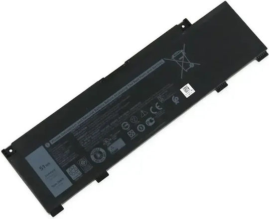 Battery Dell 266j9 Li-ion 3850mah 3 Cells 11.4v Mentor Premium