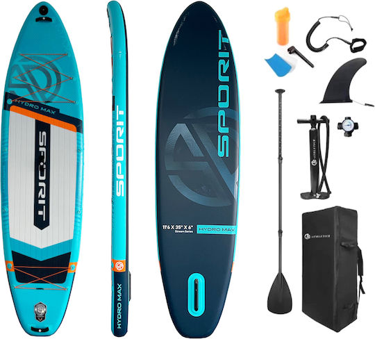 ForAll Inflatable SUP Board with Length 3.05m Turquoise