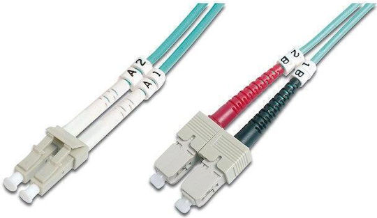 Digitus Dk-2532-05/3 Fibră Optică Lszh Om3 Full Duplex 5m Albastru