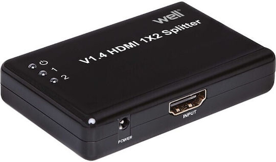 Сплитер 1 Вход 2 Изхода 4k Hdmi V1.4