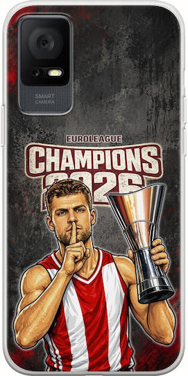 Husă Kings Europe 2026 Sasha TCL 408 Flexibil TPU Silicon Transparent