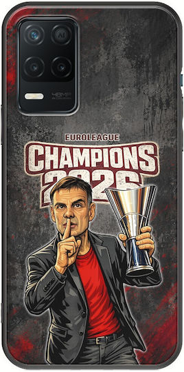 Kings Europe 2026 Coach B Realme 8 5G Black TPU Silicone Mobile Phone Case