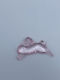 Decorative Pink Bunny Pvc 4x2.5cm 1 Package=98 Pieces