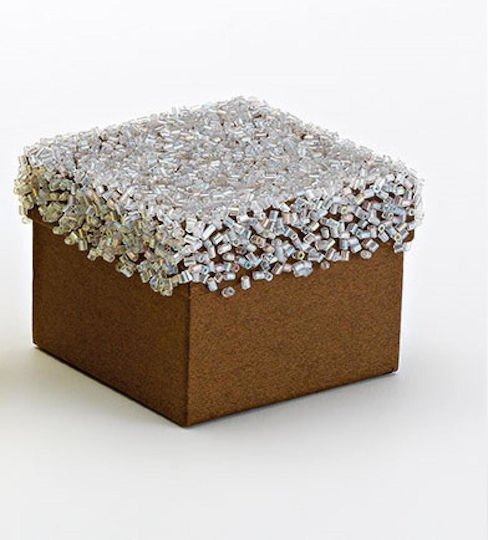 Hochzeitsgeschenkmaterialien Papier Box Braune 7x7x5 Pro Set 12 Stück