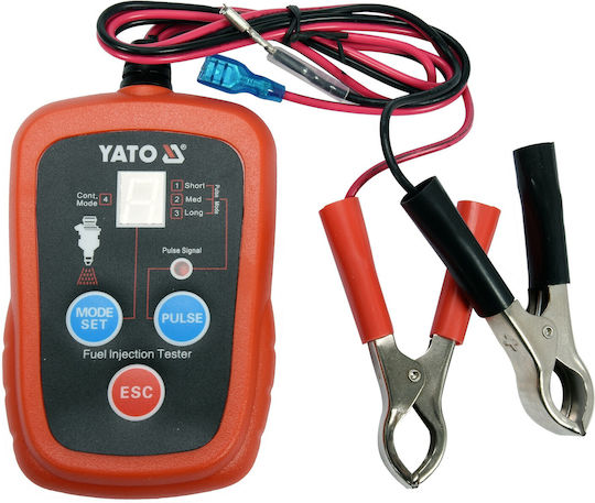 Yato Yt-72960 Тестер За Бензинови Инжектори 12v Червен