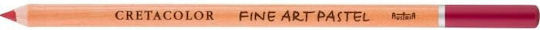 Coloured Pencils Charcoal Coloured Pastel Crayon Fine Art Pastel Pompeian Red Tip 3.8mm Box 3 Pieces Cretacolor