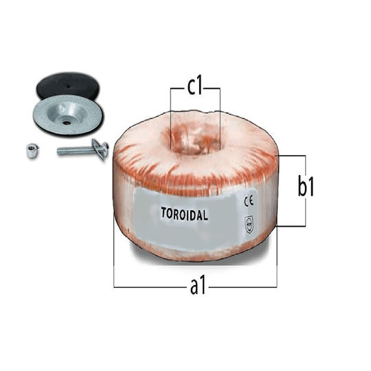 41012-304 Μετασχηματιστής από 230V σε 230V 120VA