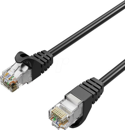 Shiverpeaks S/FTP Cat.7 (10Gbps) Καλώδιο Δικτύου Ethernet 5m Μαύρο