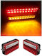 Led Tail Light Set Bus Truck Trailer Caravan 4 Functions 12v