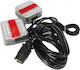 12v Led Stop Lights Five Functions Trailers Towed Vehicles Magnetic Cable