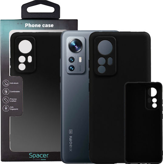 Spacer Sppc-xi-12-slk Back Cover Xiaomi 12 Black