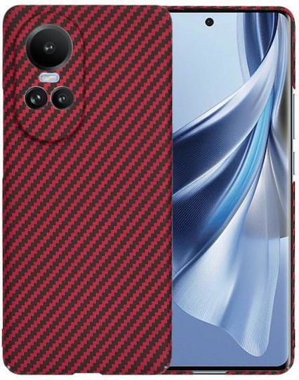 Case Oppo Reno10 Reno10 Pro Techsuit Carbonite Fibershell Pink