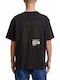 Back T-shirt Μαύρο