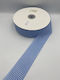 Checked Light Blue Ribbon