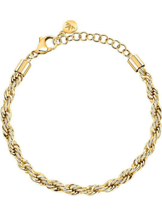 Morellato Women's Bracelet Made of Gold Plated Stainless Steel