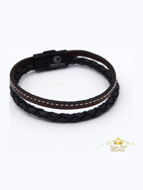 Chrysostomos Herren Lederarmband