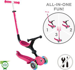 Globber Scuter Copii Go Up Active cu 3 Roți cu Scaun pentru 15 Luni Fucsia Globber Scuter Copii Go Up Active cu 3 Roți cu Scaun pentru 15 Luni Fucsia