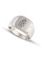 Hillas Men's Silver Ring