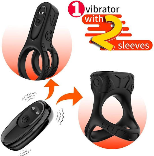 Set De 2 Piese Inele Pentru Penis Mecha Lock Essence