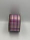 Checked Lilac Ribbon 11m